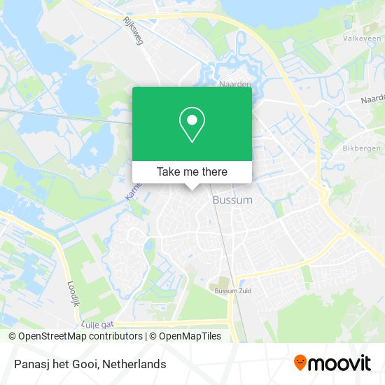 Panasj het Gooi map