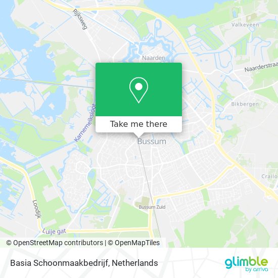 Basia Schoonmaakbedrijf map