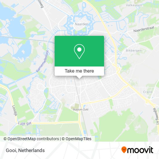 Gooi map