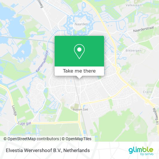 Elvestia Wervershoof B.V. map