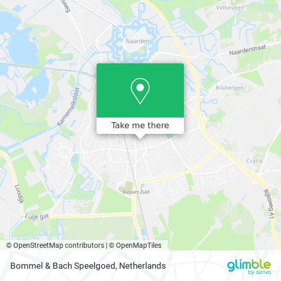 Bommel & Bach Speelgoed map