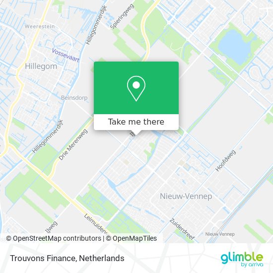 Trouvons Finance map