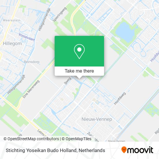 Stichting Yoseikan Budo Holland map