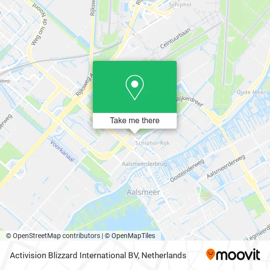 Activision Blizzard International BV map