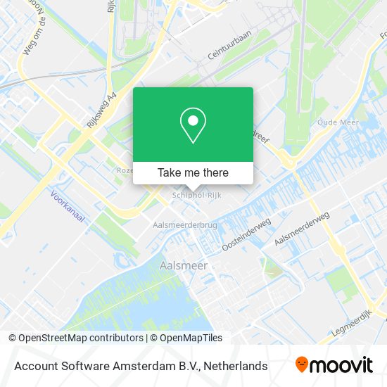 Account Software Amsterdam B.V. Karte