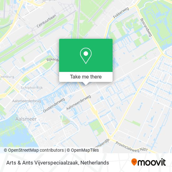 Arts & Ants Vijverspeciaalzaak map