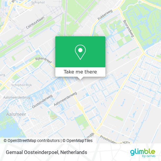 Gemaal Oosteinderpoel map