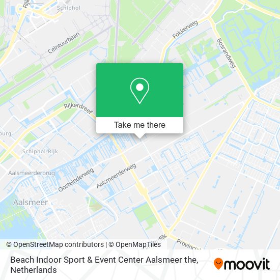 Beach Indoor Sport & Event Center Aalsmeer the map