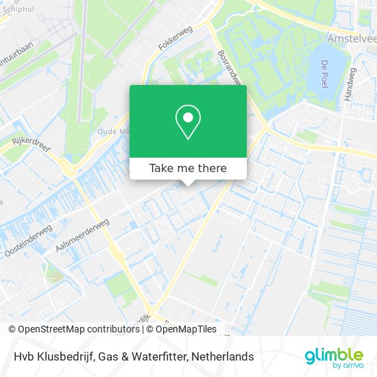 Hvb Klusbedrijf, Gas & Waterfitter map