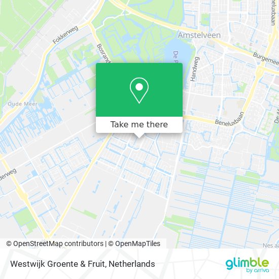 Westwijk Groente & Fruit Karte