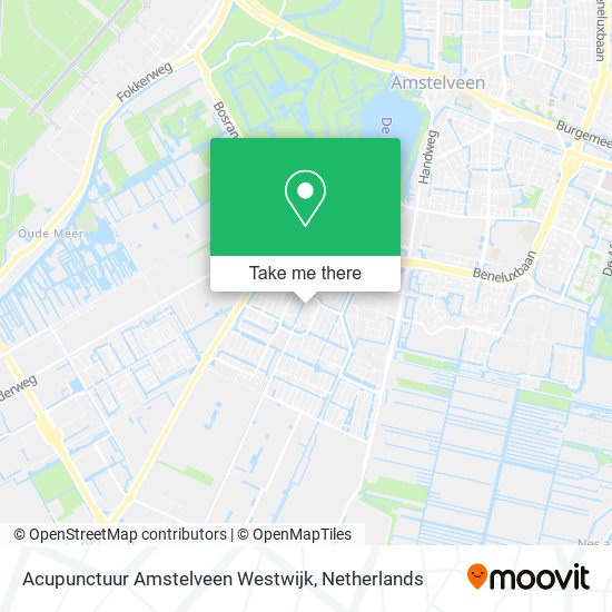 Acupunctuur Amstelveen Westwijk Karte