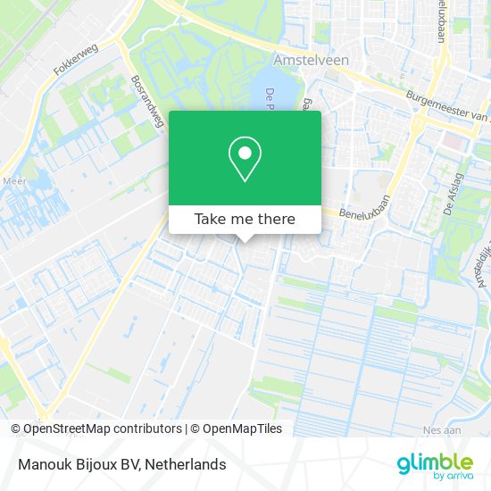 Manouk Bijoux BV map