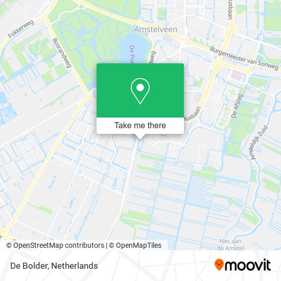 De Bolder map