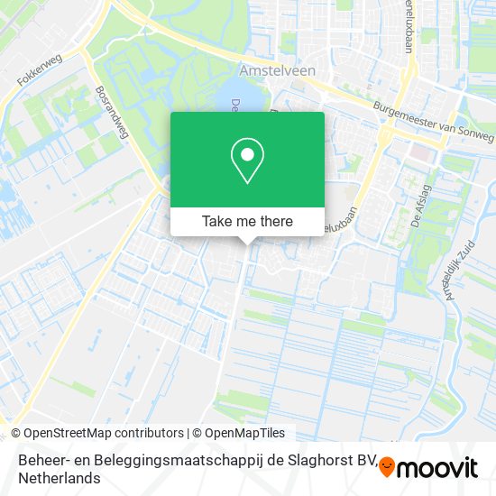 Beheer- en Beleggingsmaatschappij de Slaghorst BV map