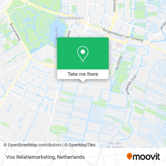 Vos Relatiemarketing map