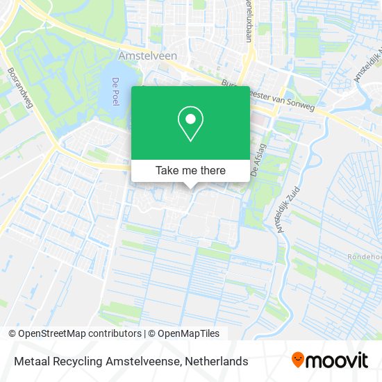 Metaal Recycling Amstelveense map