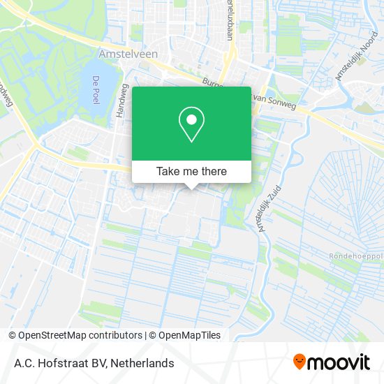 A.C. Hofstraat BV map