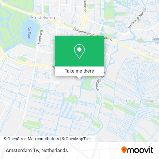 Amsterdam Tw map