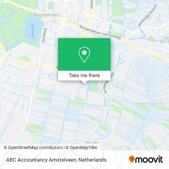 ABC Accountancy Amstelveen map