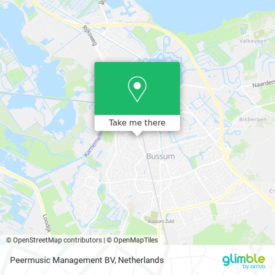 Peermusic Management BV map