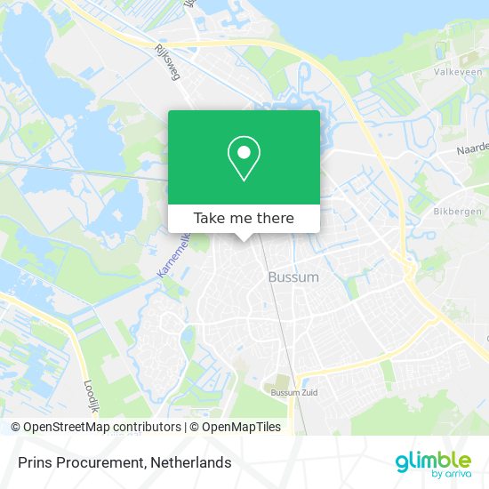 Prins Procurement map