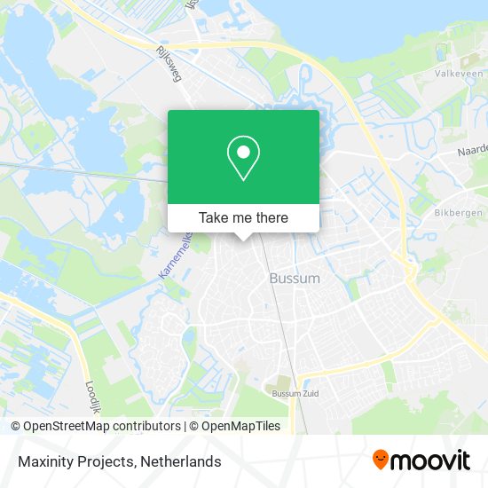 Maxinity Projects map