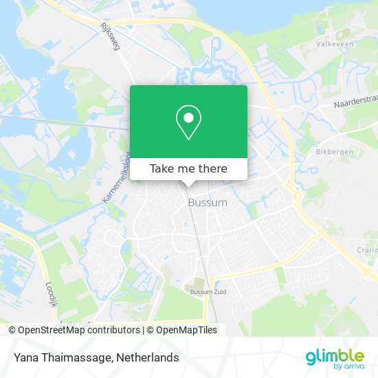 Yana Thaimassage map