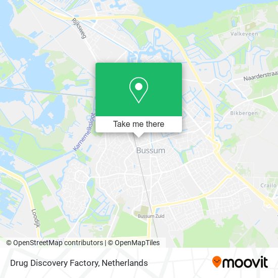 Drug Discovery Factory map