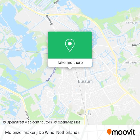 Molenzeilmakerij De Wind Karte