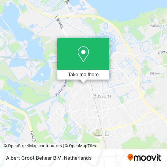 Albert Groot Beheer B.V. map