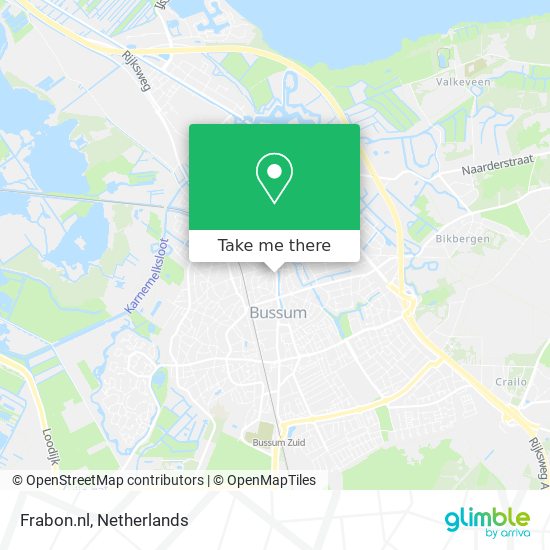Frabon.nl map