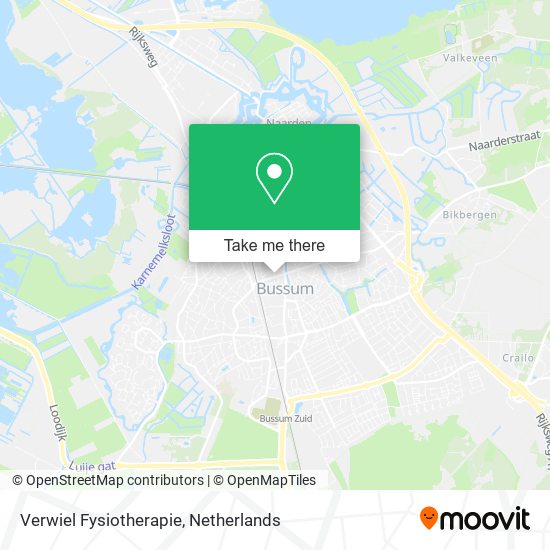 Verwiel Fysiotherapie map