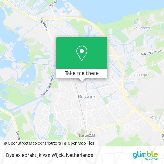 Dyslexiepraktijk van Wijck Karte