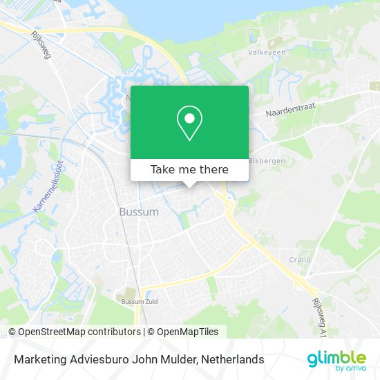 Marketing Adviesburo John Mulder map