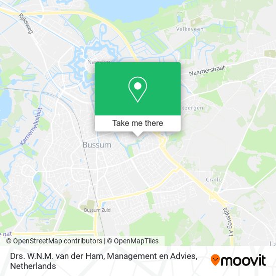 Drs. W.N.M. van der Ham, Management en Advies map