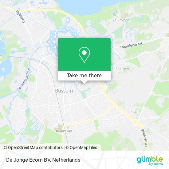 De Jonge Ecom BV map