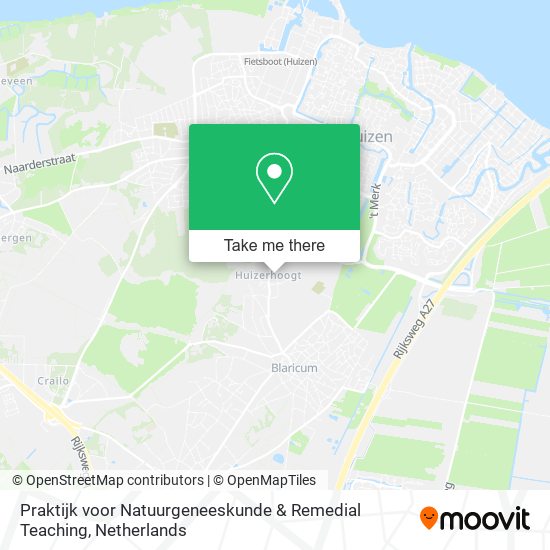 Praktijk voor Natuurgeneeskunde & Remedial Teaching map