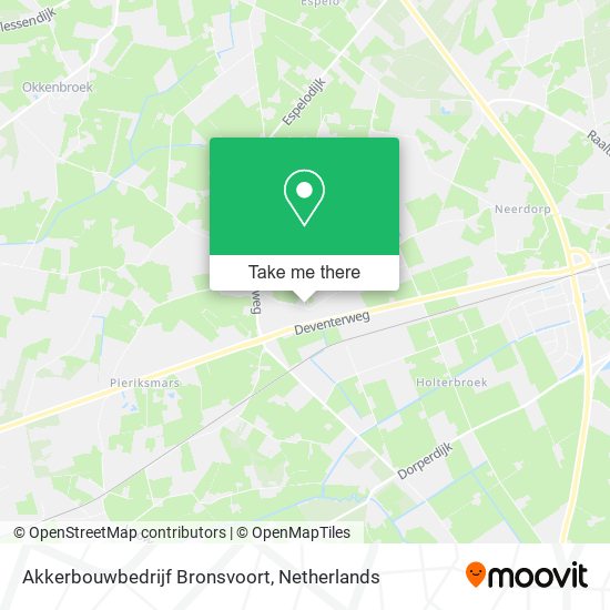 Akkerbouwbedrijf Bronsvoort map