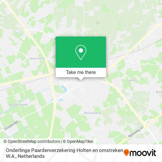 Onderlinge Paardenverzekering Holten en omstreken W.A. Karte