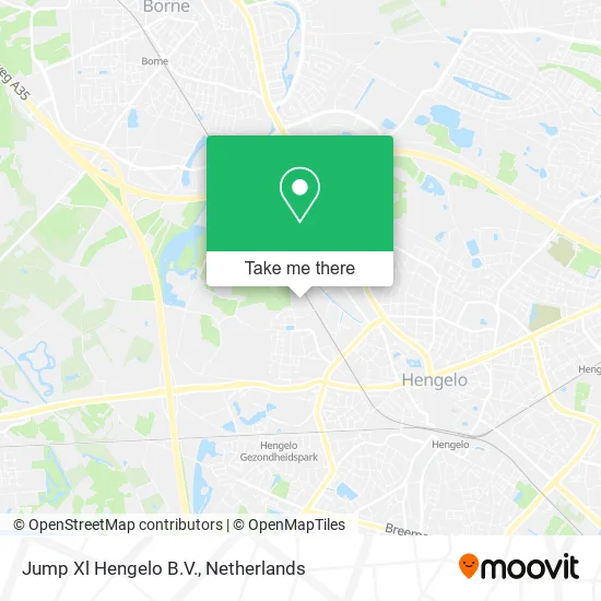 Jump Xl Hengelo B.V. map