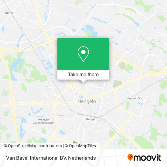 Van Bavel International BV map