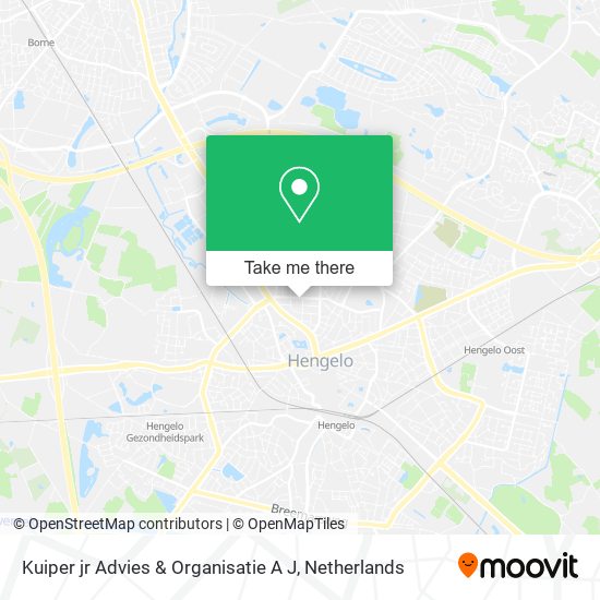 Kuiper jr Advies & Organisatie A J map