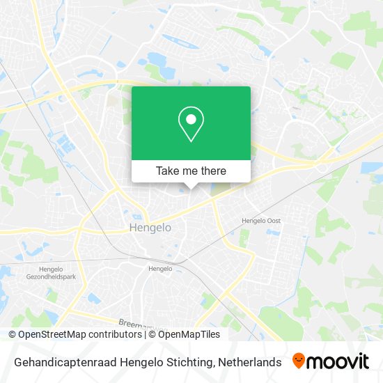 Gehandicaptenraad Hengelo Stichting Karte