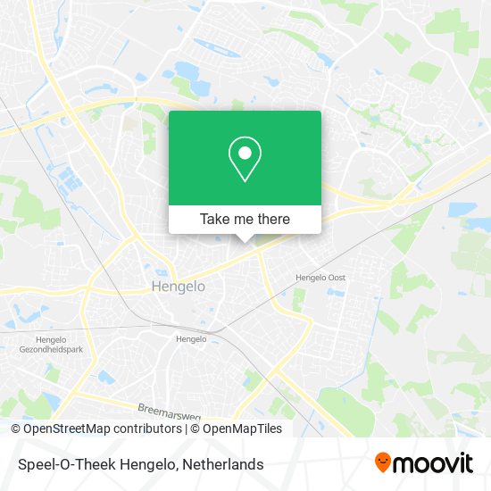 Speel-O-Theek Hengelo map