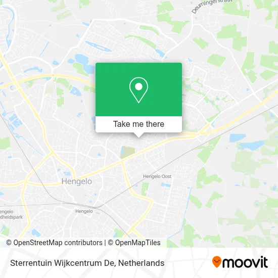 Sterrentuin Wijkcentrum De map