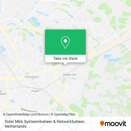 Sider Mkb Systeembeheer & Netwerkbeheer Karte