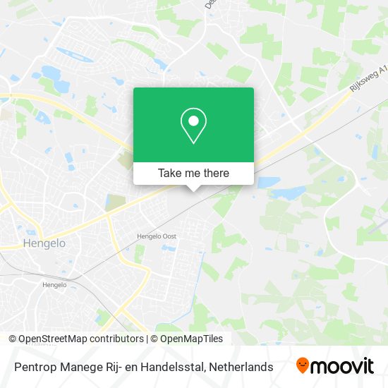 Pentrop Manege Rij- en Handelsstal map