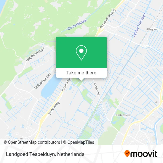 Landgoed Tespelduyn map