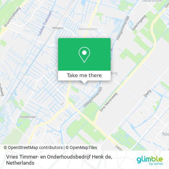 Vries Timmer- en Onderhoudsbedrijf Henk de map