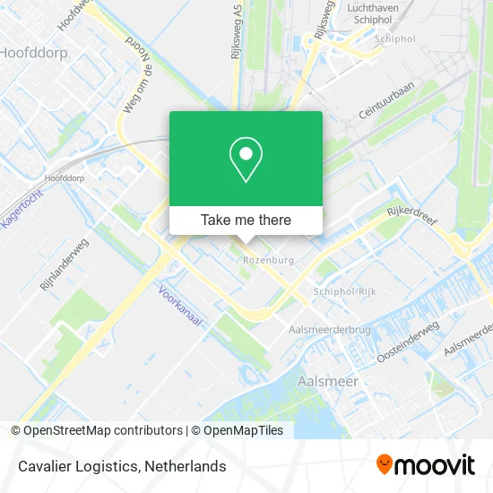 Cavalier Logistics map
